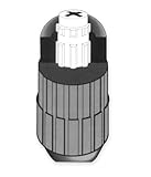 Crescent 22433 3 / 16インチby 3-inch Slotted ElectricianラウンドScrewdriver by Apexツールグループ