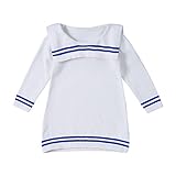 (プタス)Putars ベビー服 子供服 女の子 ワンピース セーター 長袖 ニット セーラー服 可愛い 秋冬 オシャレ 通園 発表会 旅行 記念日 プレゼント 12ヶ月-4歳