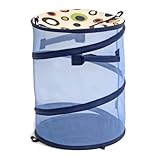 neatfreak 7105-CD3 neatKids Mesh Pop-Up Hamper Blue/Pop Rocks Lid [並行輸入品]