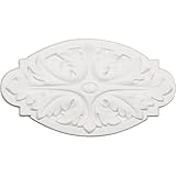 Ekena Millwork ONL05X09X01OX 8 5/8-Inch W X 4 7/8-Inch H X 7/8-Inch P Oxford Large Onlay [並行輸入品]