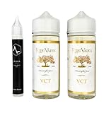 RIPE VAPES VCT 2本セット 120ml×2Pcs 240ml ライプベイプス ブイシーティー WVSJオリジナルユニコーンボトル付 電子タバコ リキッド VAPE バニラカスタード タバコ ニコチンフリー ノーニコチン ニコチンフリー