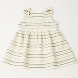 優雅 yuga☆【箱入り】「アジャスター・ワンピース 90cm - 100cm +ショートパンツ・ブルマ 90cm 2点セット グリーン×パープル」  オーガニックコットン100%   ベビー 服  