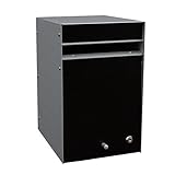 Box Design ポスト 郵便受け Designer Range f/o Black