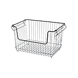 山善(YAMAZEN) ワイヤーバスケット L/M/SD/S 単品 DWB-L(BK)* L(レギュラー) ブラック