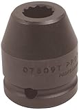 Stanley Proto Industrial J10036T 1-Inch Drive 12 Point Impact Socket 2-1/4-Inch [並行輸入品]