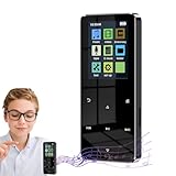 MP3プレーヤー、ポータブル300mAhバッテリーMP3プレーヤー、ウォークマンミュージックプレーヤー、ロスレスミュージックHiFiサウンド、1.8インチタッチスクリーンオーディオプレーヤー、屋外用。