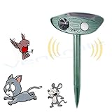 Habi bears 動物撃退器 猫対策 超音波 ソーラー式 センサー 85㎡有効範囲 IP44防水 猫被害軽減 簡単設置
