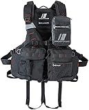 Major Craft(メジャークラフト) ゲームベスト おかっぱり MCGB-MULTI/BK ブラック(2022年モデル)