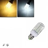 ILS - E27 E14 B22 11W 138 SMD 4014 LED Warm White White Cover Corn Bulb AC 220V