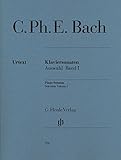 C.P.E.バッハ: チェンバロ・ソナタ集 (抜粋)第1巻/原典版/ヘンレ社/ピアノ・ソロ