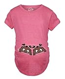 Crazy Dog T-Shirts SHIRT レディース US サイズ: 3XL (Maternity Fit) カラー: ピンク