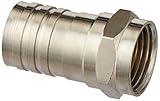 Morris 45060 Type 'F' Coaxial Connector, Crimp On RG6 (Pack of 10) [並行輸入品]