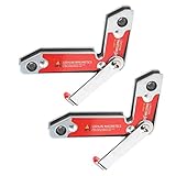 F Fityle 30/60度/ 90度　溶接コーナーマグネットホルダー　強力　固定角度ツール　高精度