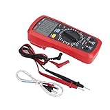 AkozonデジタルマルチメータUNI-T AC/DC電圧計電流計キャパシタンス抵抗連続性周波数試験ダイオードトランジスタ温度テスタ(UT39C+)