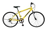 HUMMER(ハマー) ATB27.5-6S イエロー 27.5インチ(大きなタイヤ) マウンテンバイク シマノ製6段変速ギア搭載 Vブレーキ採用 63166-0799