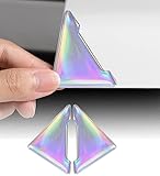 トヨタ専用 車ドアガード レ眩しいレーザー効果+夜光効果です専用 ドアコーナープロテクター トランスペアレント コーナーガード ステッカー 車ドア保護 車傷保護 汚れ防止 取付簡単 2PCS（無印）