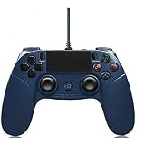 PS4 コントローラー有線 ゲームコントローラー ゲームパッド最新版システム対応 人間工学 USB接続 (PS4 PS3 PC 対応) 日本語説明書付き