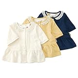 Lily ivory 6分袖カーディガン(80～130cm) キムラタンの子供服 オレンジ 110 ( 71115x71415-151b )