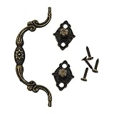 Viviseason(ビビシーズン) 取っ手 ハンドル ドア取っ手 引き出し取っ手 つまみ 復古アンティーク 合金 戸棚 ノブハンドル ネジ付き 3つのサイズ選択可能