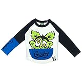 GASBAG(ガスバグ) Pocket in Monstar Pt 天竺長袖Tシャツ 110cm /ホワイト NO.G-34-509