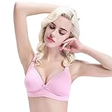 KINDOYO 熱い販売妊娠中の女性のための新しいスタイルバックルの母乳服ブラジャー (75C, スタイル 1)