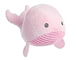 Aurora World Whale Plush Spouts Pink Medium [並行輸入品]
