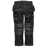 (ディッキーズ) Dickies アイゼンハワー マックス ワークウェア 作業服ボトムス 作業服パンツ 作業着ズボン トラウザーズ (ショート・レギュラー・ロング丈) 男性用 (36R) (ブラック)
