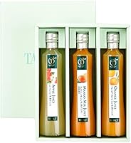 新宿高野 ジュースギフト3ＪＥＢ (バレンシアオレンジ・ふじりんご・マンゴーミックス) 果汁100％フルーツジュース [内祝い/手土産/訪問] 贈答品 箱入り