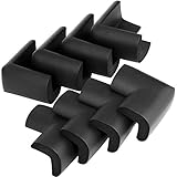 Excgood Pack of 8 Premium Thick Child Safety Soft Corner Guard-Baby Proof Table Corner Protector-Fur