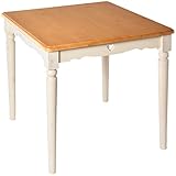 タンスのゲン ダイニングテーブル 幅75㎝ アメリカンカントリー調 パイン 天然木 正方形 高さ71cm 北欧 おしゃれ ナチュラル 4960000800