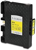 GC41YH 顔料 単品 增量 リコープリンター用 互換インク 残量検知機能付 (GC41 GC41H IPSiO SG 7100 RICOH SG 7200)