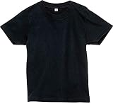 [プリントスター] 半袖 5.6オンス CBT ヘビーウェイト ベビー Tシャツ ブラック 日本 90cm (日本サイズ90 相当)
