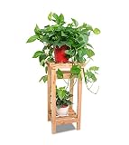 フラワーラックソリッドウッドフラワーラック ( サイズ さいず : High: 60cm )