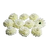 Fenteer フラワーヘッド　人工菊　造花　装飾花　DIY　生き生き　シルク　花束　工芸品　10個入　13色選ぶ - 色2