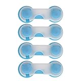 4個ベビーキッズボックス引き出し食器棚キャビネットワードローブドア冷蔵庫安全ロックBear w15