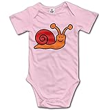 クール 男の子と女の子 スマイル カタツムリ かわいい 蝸牛 子供服 体に合う Pink Size 12 Months