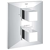 グローエ　GROHE SPA COLLECTIONS　【19 792 00J】　アリュールブリリアント サーモスタットバス・シャワー埋込混合栓　化粧部