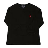 (ポロ ラルフローレン)POLO Ralph Lauren キッズ Tシャツ 長袖 ポニーマーク[並行輸入品] ブラック 2T