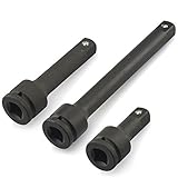 Neiko Tools 3-Piece 3/4-Inch Drive Impact CrV Extension Bar Set - 4, 6, 10 Inch [並行輸入品]