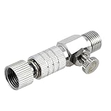 LexBlue(TM)1/8 "BSP - エアーブラシエアーホース用切断カプラが付属エアブラシエアフロー調整コントロールバルブカップリングをエアブラシ
