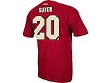 ライアンSuter Minnesota Wild Red Jersey名前と番号Tシャツ 3L