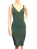 アズディンアライア　ドレス　ストラッピー　グリーン　ティール　レーヨン　XS C-Rare Vintage Azzedine Alaia Strappy Green Teal Rayon Dress 
