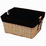 ちどりバスケット 持ち手茶42cm 64-31BR