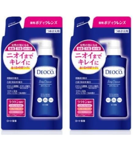 Amazon.co.jp: デオコ 薬用ボディクレンズ 詰め替え用 250mLx2個