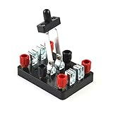 VERY100 DPDT ナイフスイッチ 2ポジション 電気研究/実験用品