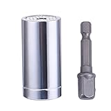 ユニバーサルソケット多機能ハンドツールセット修理キット鍵屋ドライバーレンチadapteマルチ車ハンドツール