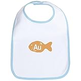 CafePress AU Goldfish Bib - Standard Sky Blue by CafePress