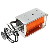 Kitoola DC 12 v 35 mm ロングストロークプッシュプルソレノイド小型電磁電気マグネット