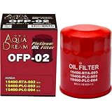 アクアドリーム 自動車用 オイルフィルター PLATINUM ホンダ [ 15400-RTA-003 ]他 AD-OFP-02 AQUA DREAM