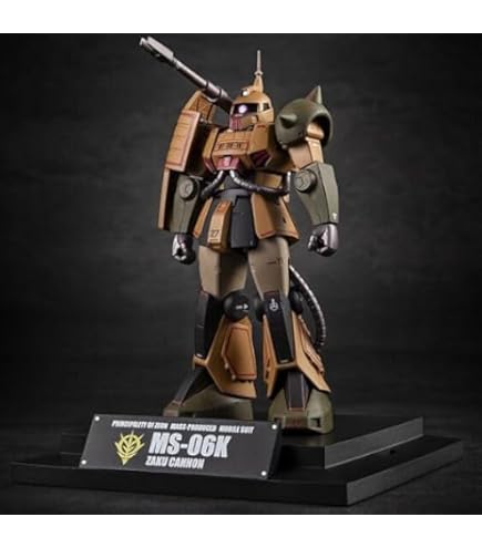 ROBOT魂  MS-06K ザク　ver. A.N.I.M.E. Amazon | ROBOT魂 ＜SIDE MS＞ MS-06K ザク・キャノン ver